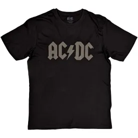 AC/DC Unisex Hi-Build T-Shirt: Logo