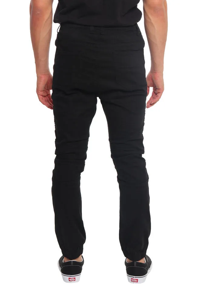 Biker Twill Jogger Pants