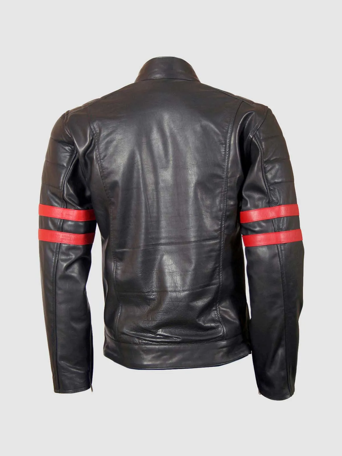 Black & Red Leather Jacket