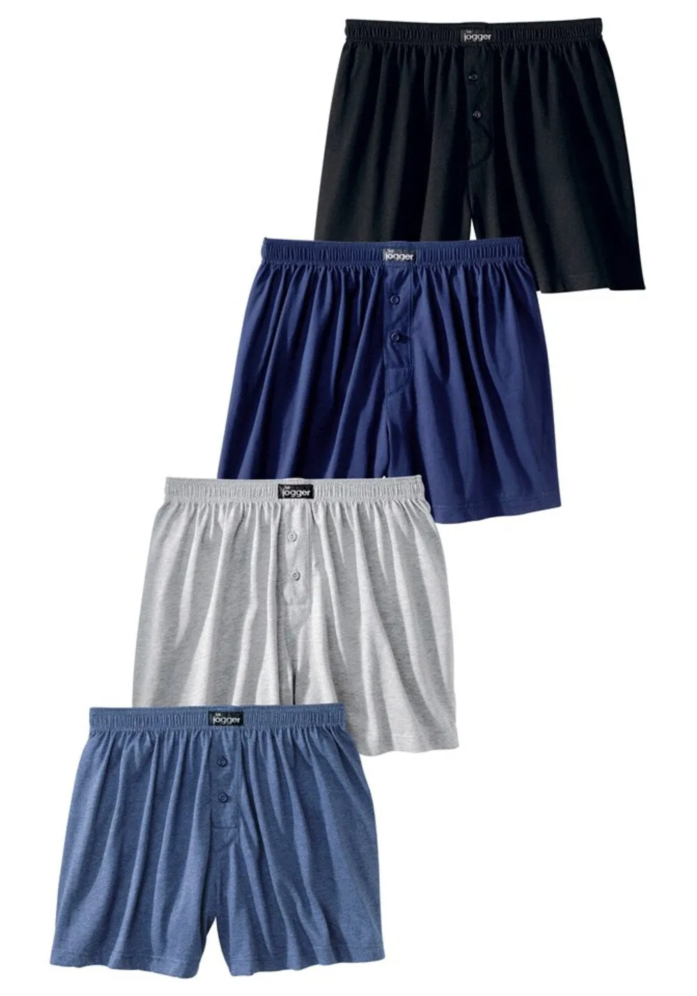 Boxer briefs LE JOGGER, sea blue/dark blue/gray