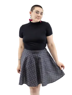 Check It Out Skater Skirt