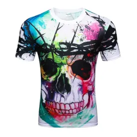 Colorful 3D Printed High Quality Tees #thornskull