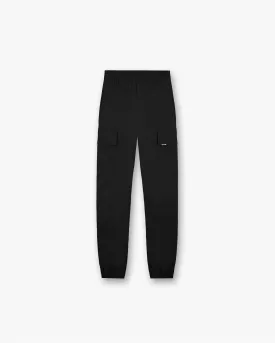 Cuffed Cargo Pant - Black