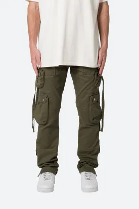 D152 Cargo Pants - Olive