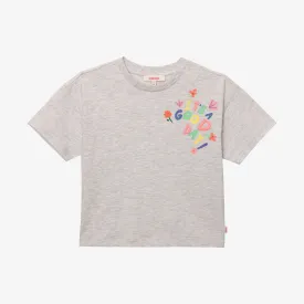 Girls' message T-shirt