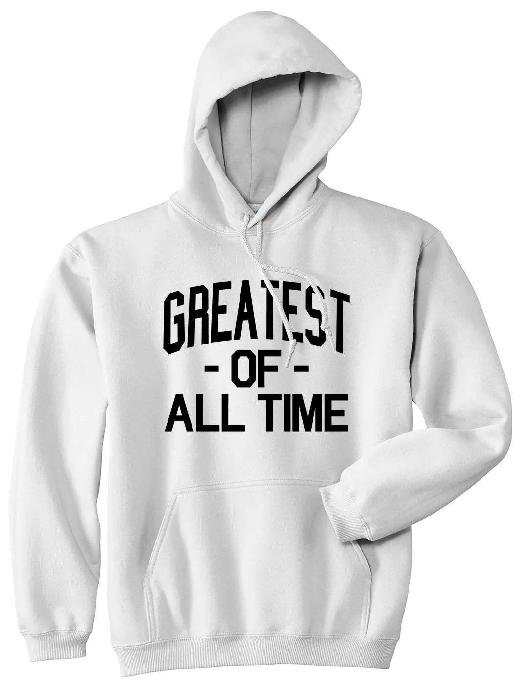 Greatest Of All Time GOAT Mens Pullover Hoodie