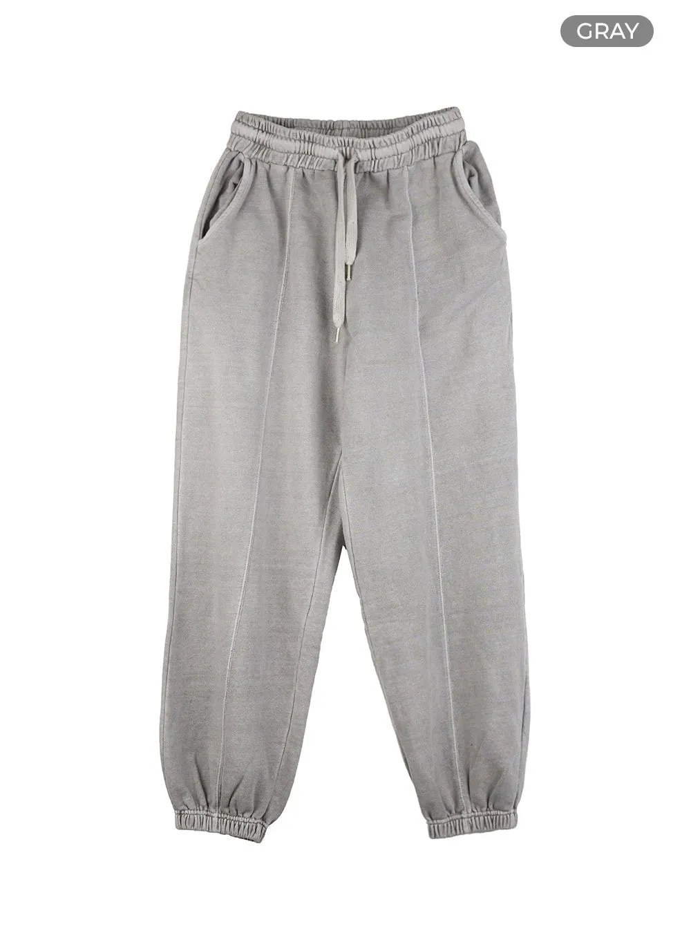 Men's Washed Jogger Pants IG409