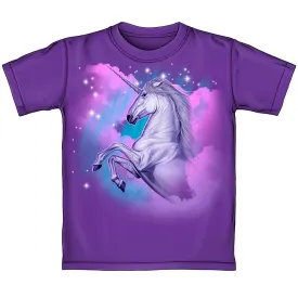 Purple Unicorn T-Shirt (Adult Large