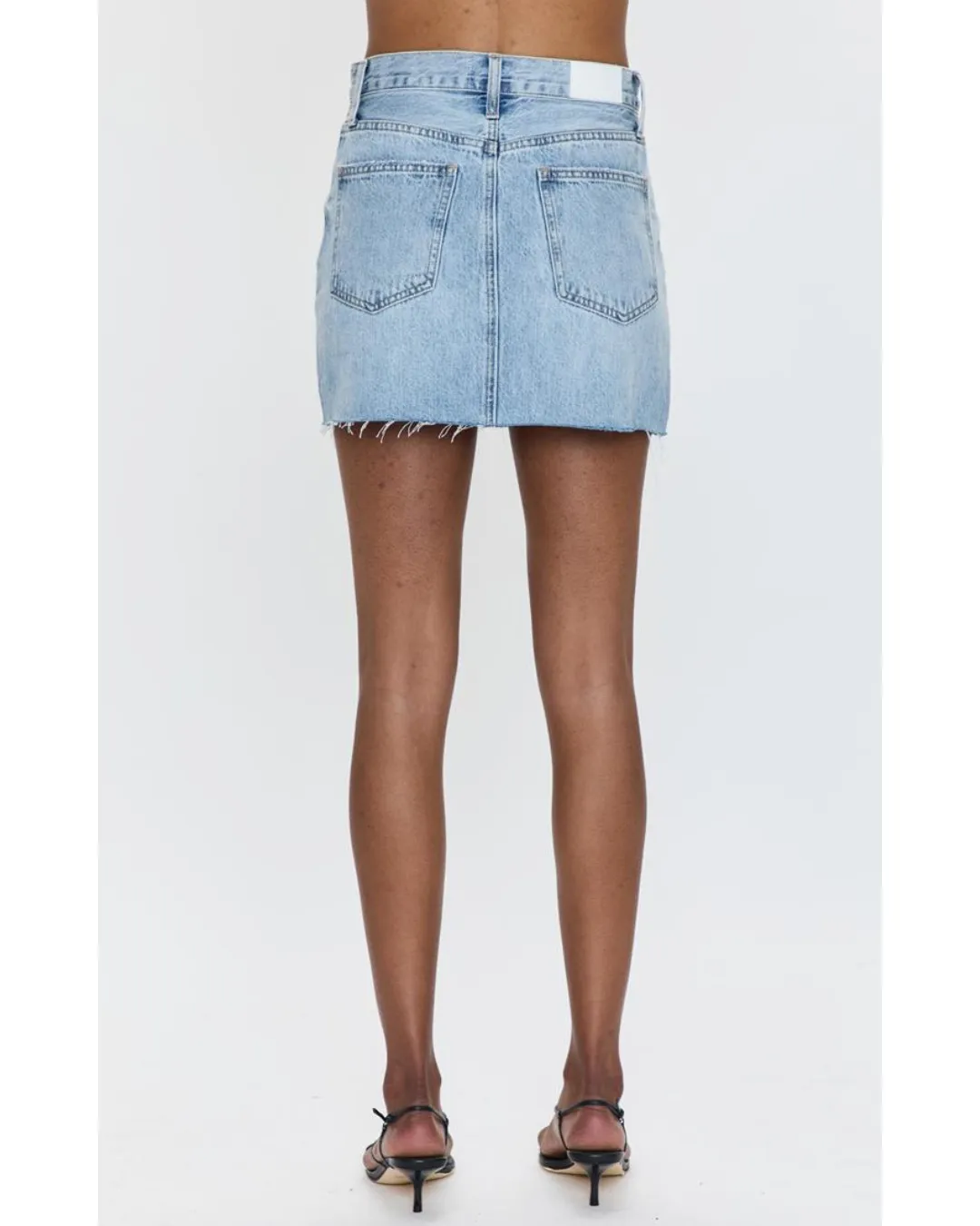 Skye Denim Mini Skirt Brooklyn