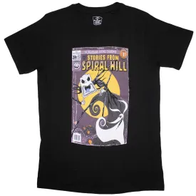 The Nightmare Before Christmas Unisex T-Shirt: Spiral Hill Jack