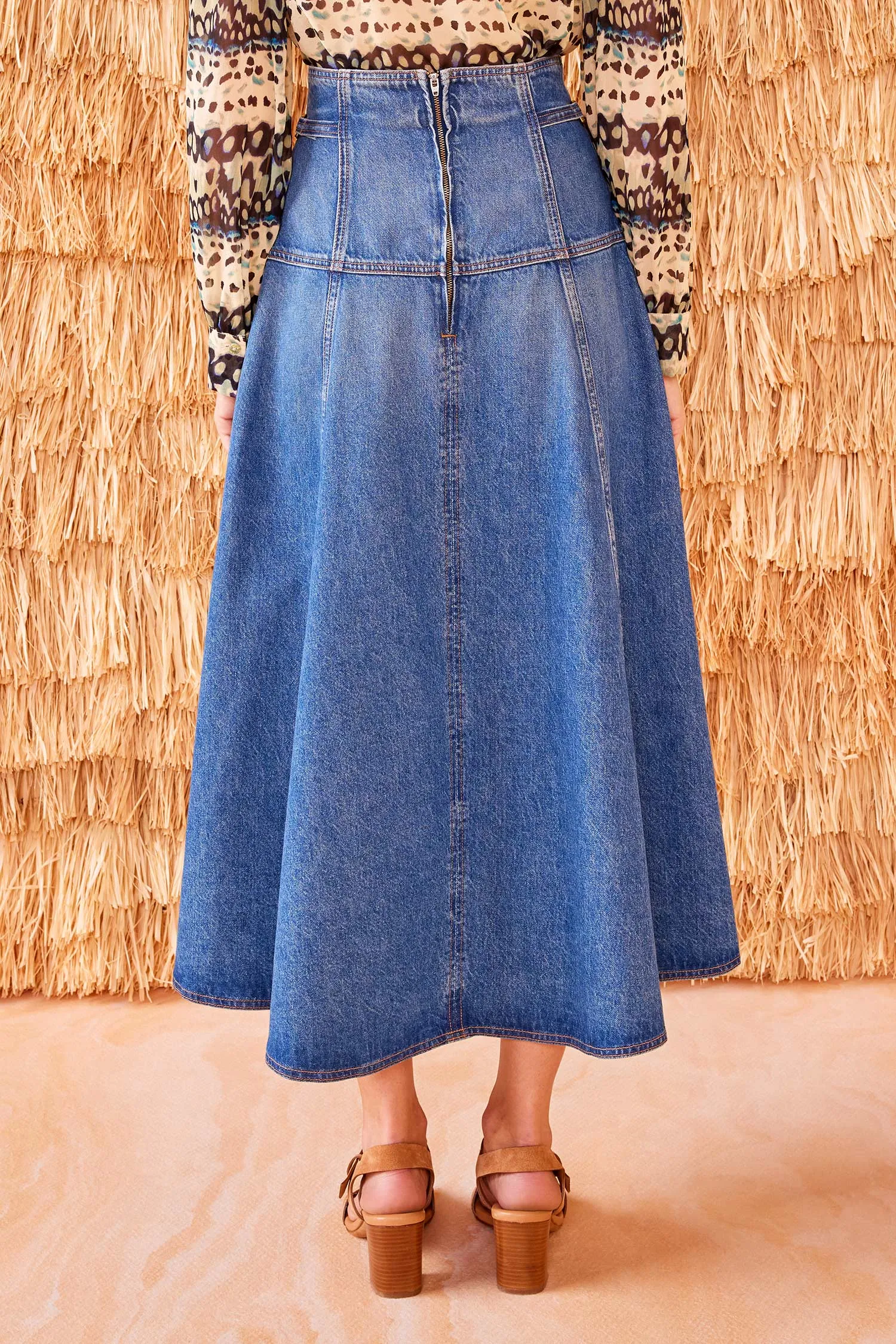 Ulla Johnson - Brigette Skirt in Danube