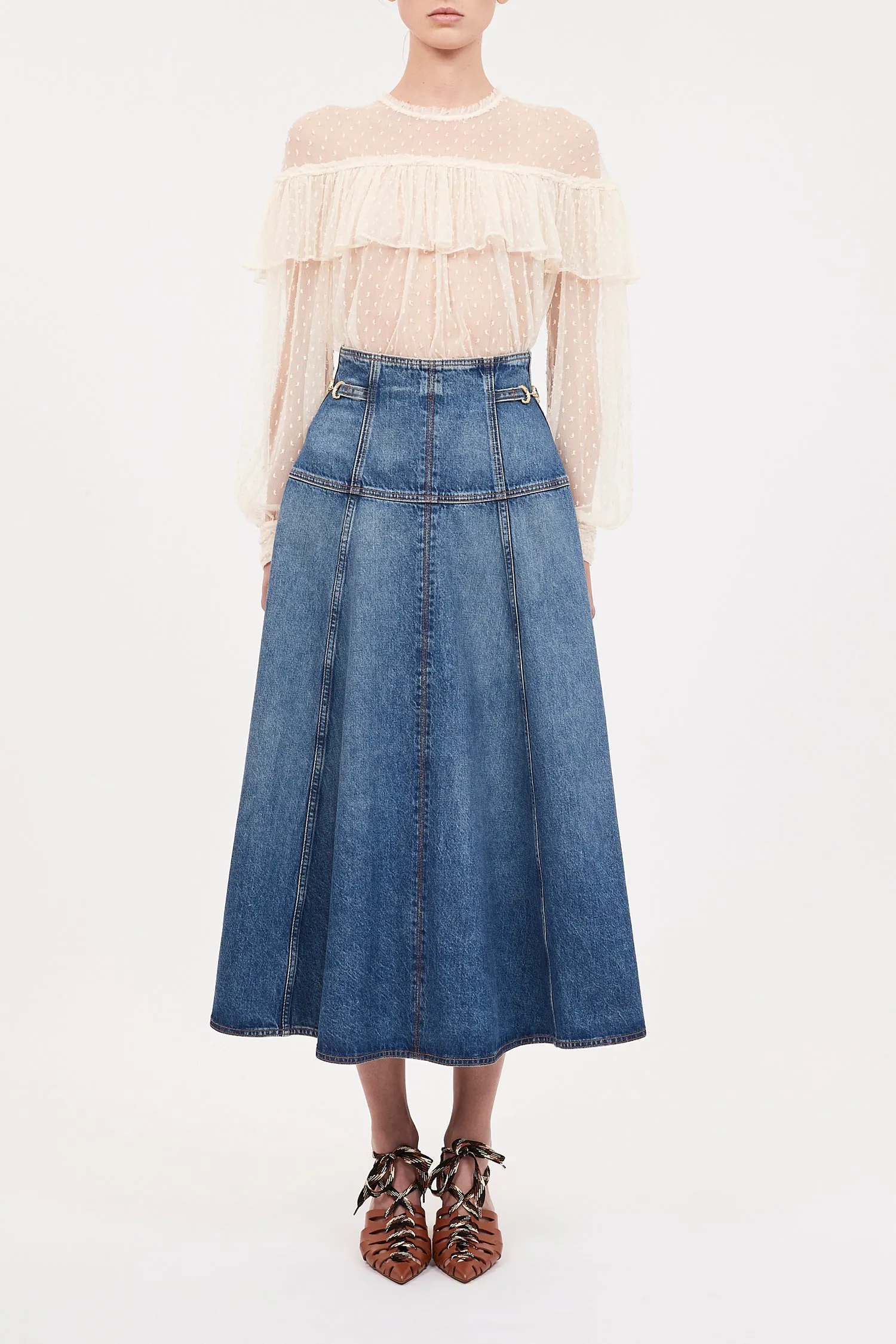 Ulla Johnson - Brigette Skirt in Danube