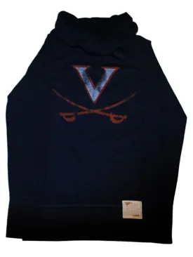 Virginia Cavaliers Men's Distant Replays Hoodie Sweatshirt Navy (S)